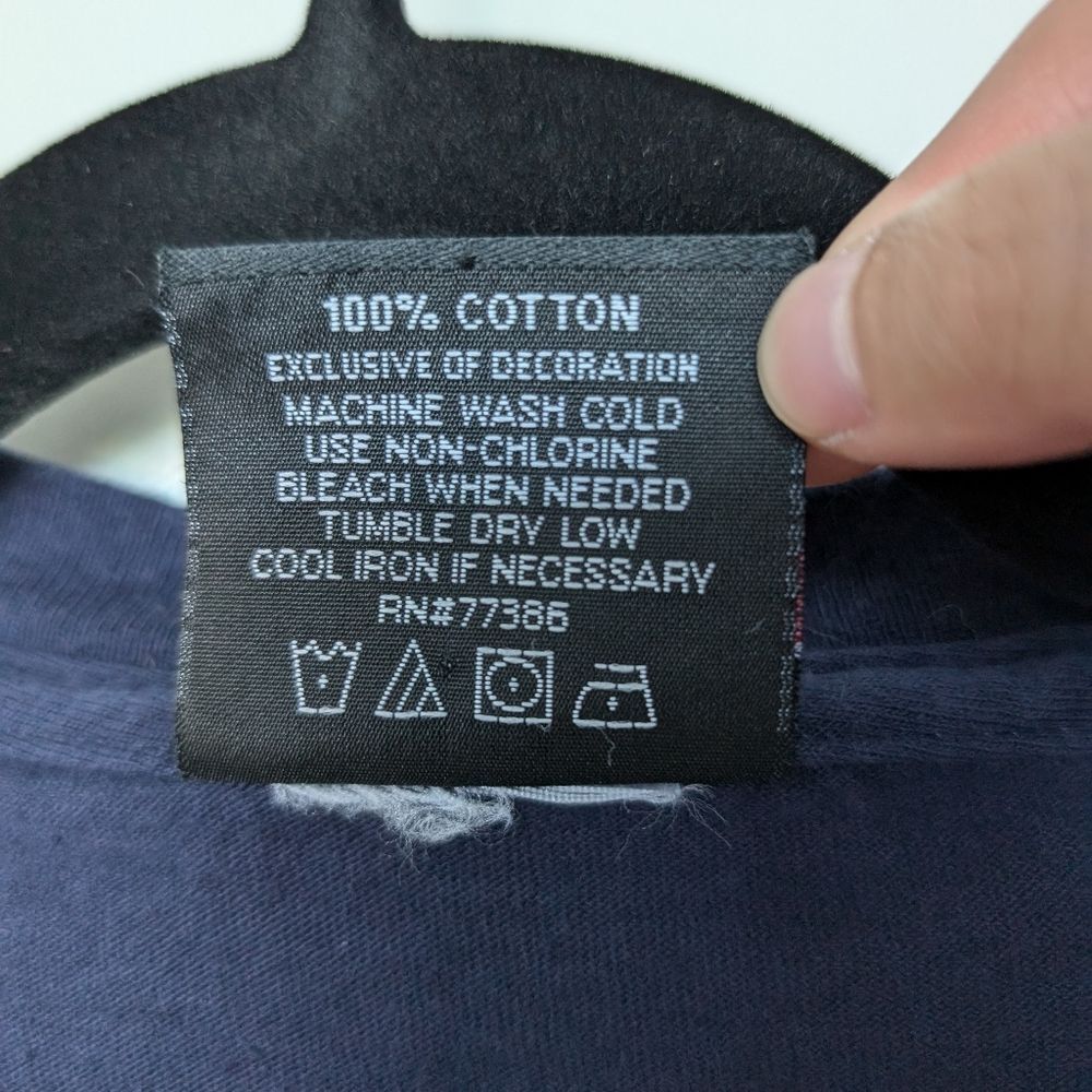 Stitches Washington Nationals Navy Tshirt - Picture 6 of 9